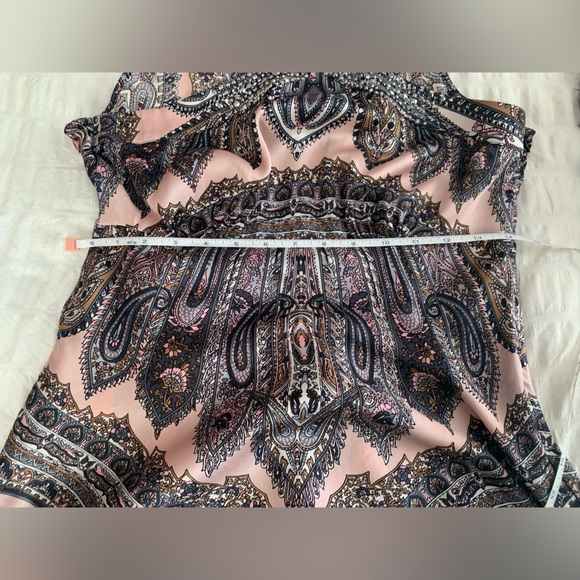 Cache Silk Handkerchief Halter Blouse - Picture 14 of 16